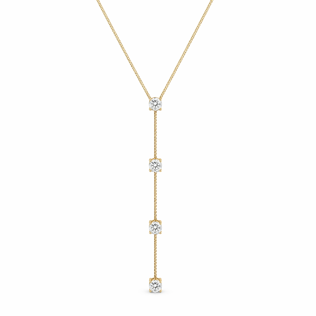Alva 4 Diamond Kelly Lariat