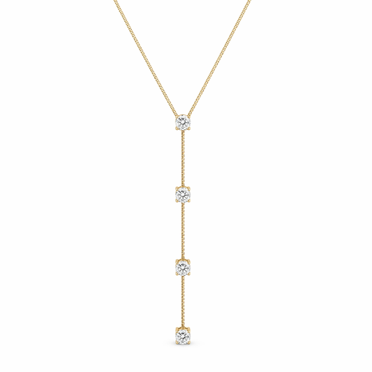 Alva 4 Diamond Kelly Lariat