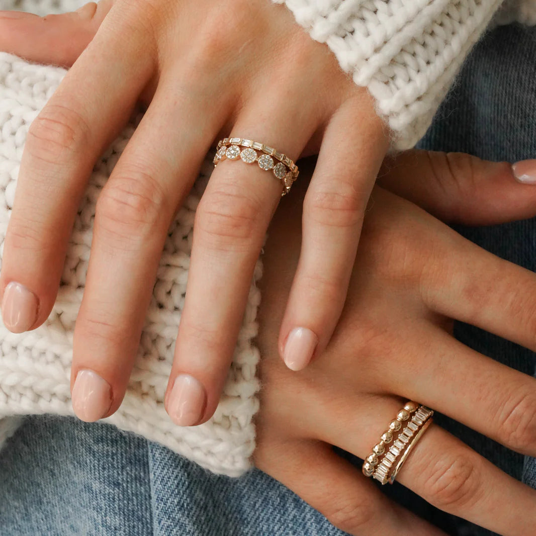 DRD Sadie Pearl Eternity Band