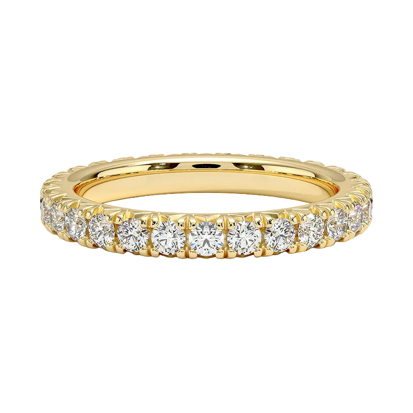 DRD Yellow Diamond Eternity Band