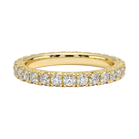 DRD Yellow Diamond Eternity Band