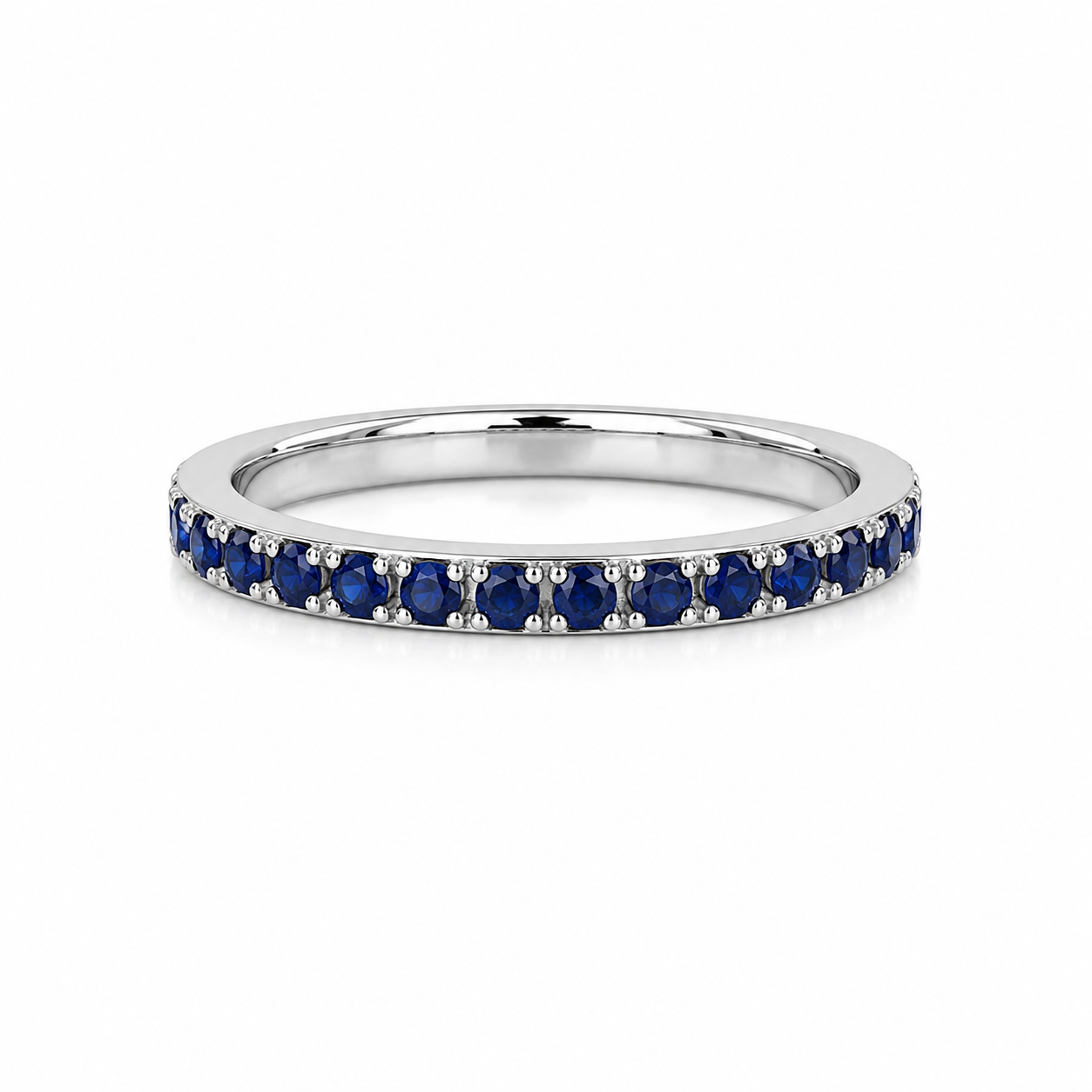 DRD Blue Sapphire Eternity Band