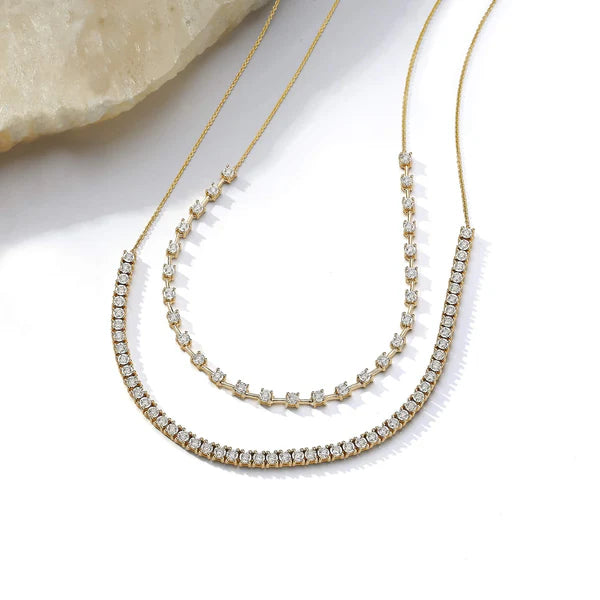Ava Bea Tennis Necklace