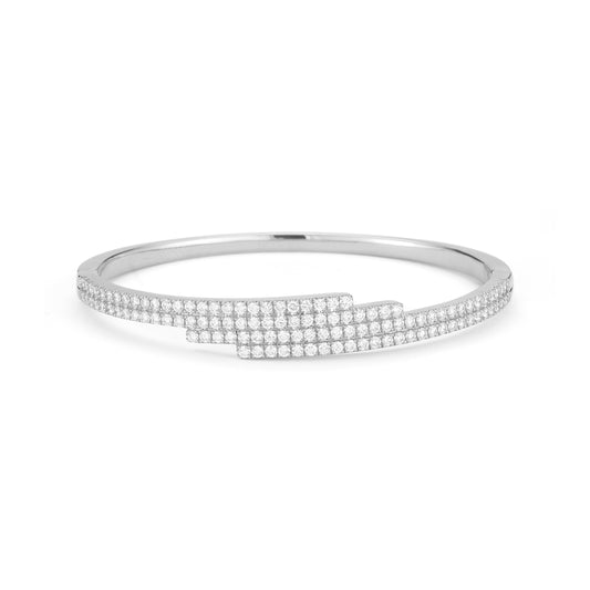 DRD Triple Row Diamond Cuff