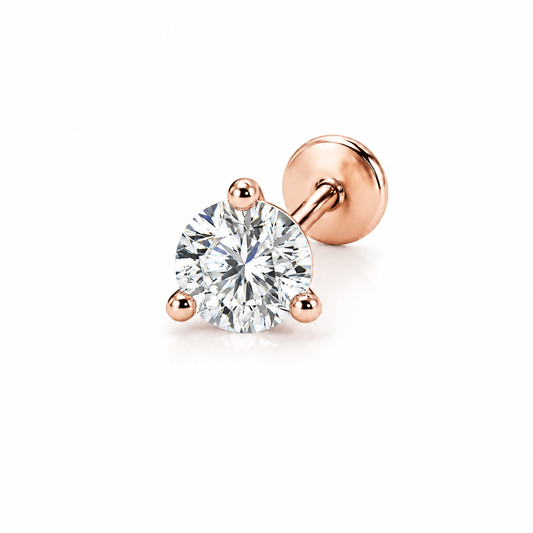 Baby Martini Studs (0.10Cts)