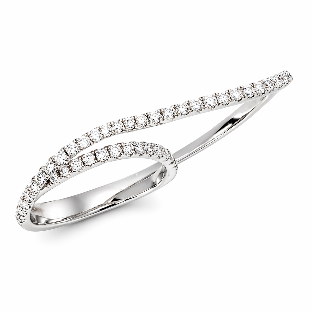 Diamond Double Ring