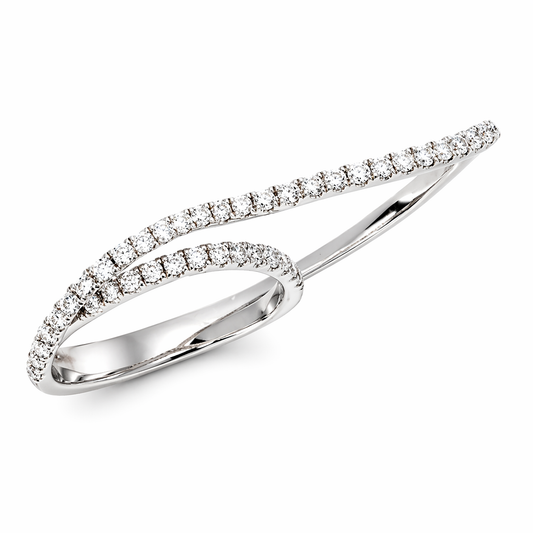 Diamond Double Ring