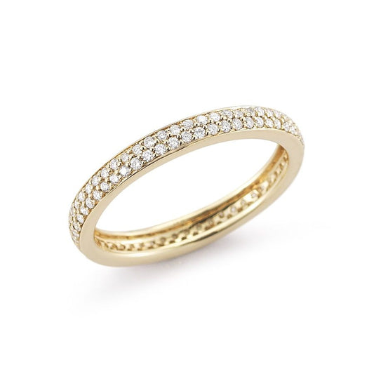 DRD Pavé Eternity Band